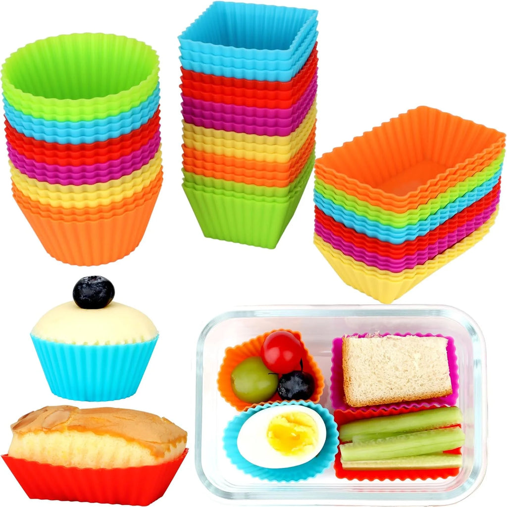 Molde de Silicona para Pastel y Muffins