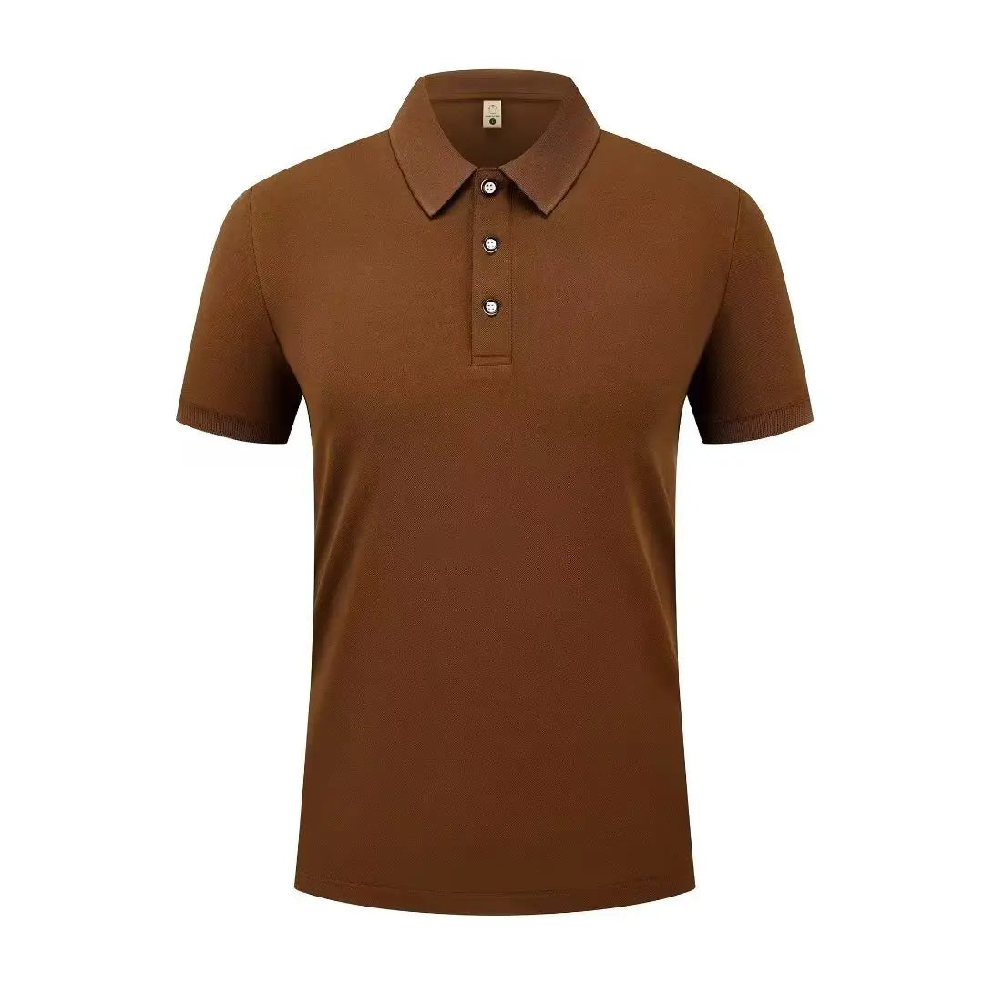 Camiseta POLO Básica de Color Liso para Mujer