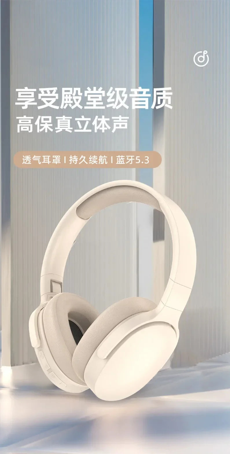 Auriculares Inalámbricos Bluetooth 5.3 HIFI con Micrófono y ANC
