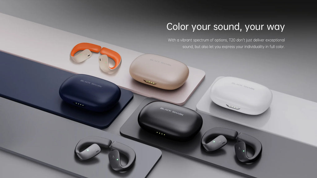 Black Shark T20 Auriculares Bluetooth 5.3 IPX67