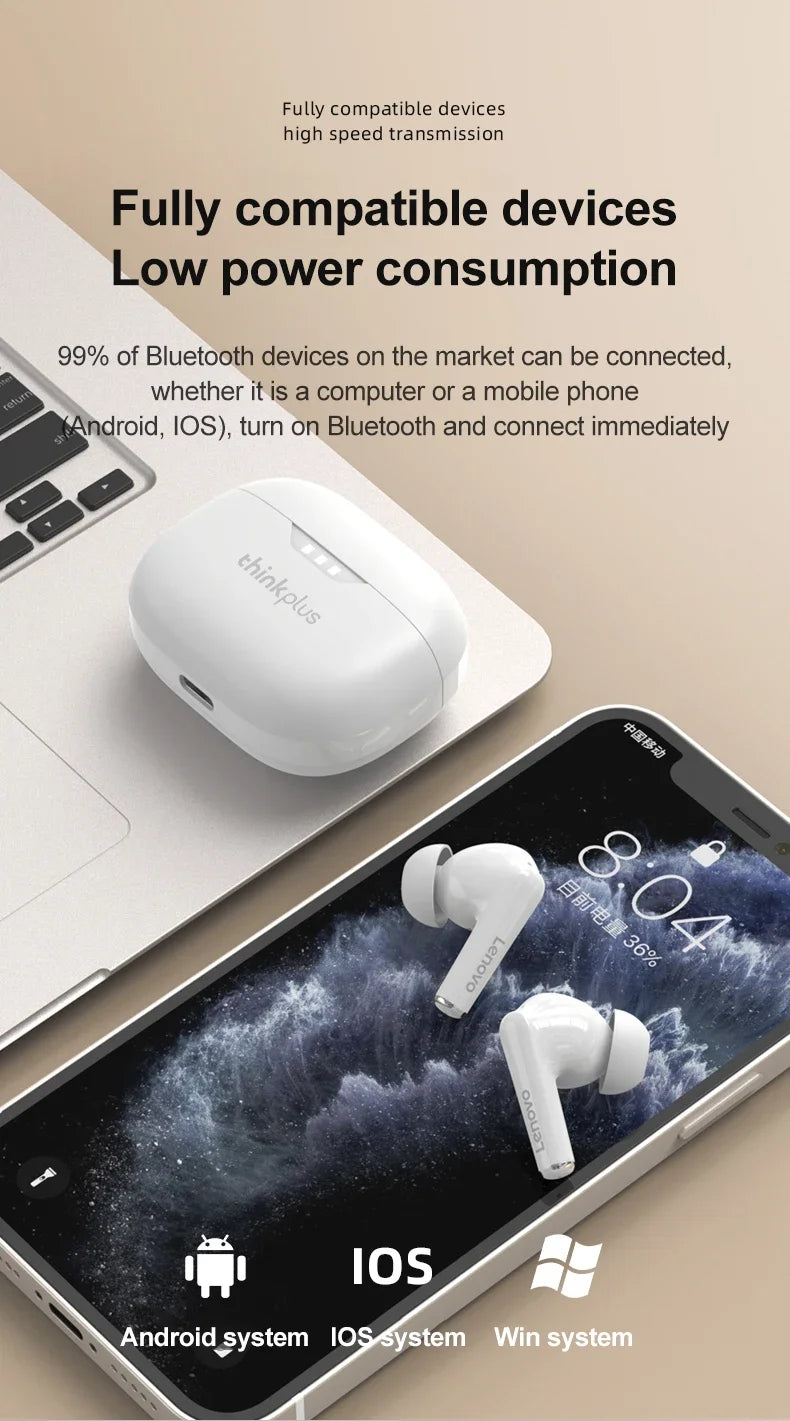 Lenovo LP3 Pro Auriculares TWS Bluetooth 5.2