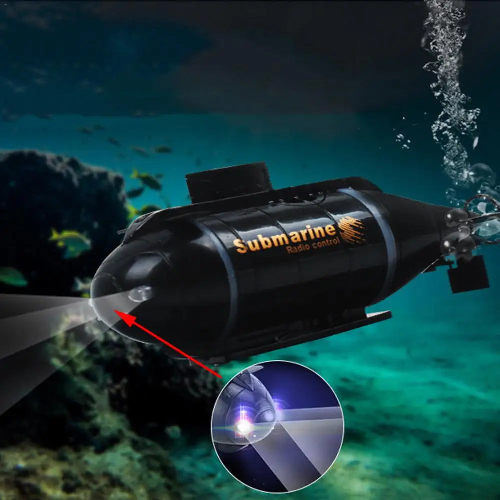 Mini Barco Submarino RC Eléctrico de Alta Velocidad para Niños
