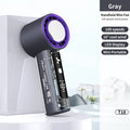 Refrigeración de alta velocidad, ventilador pequeño de mano, pantalla digital inteligente, botones físicos, ajuste de velocidad del viento, mini portátil