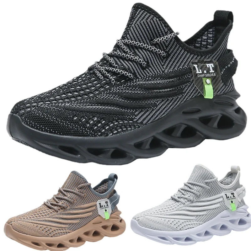 Zapatos deportivos informales de gran tamaño, zapatillas informales para hombre y mujer, nuevos zapatos impermeables para hombre, zapatos para correr ligeros, cómodos y transpirables