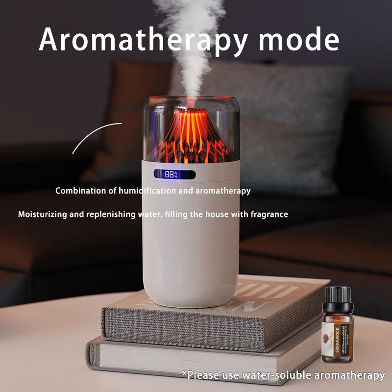 Humidificador de Aroma para coche, difusor de aceites esenciales ultrasónico USB con luz colorida, difusor de fragancia más fresco para el hogar y el coche, 360ml