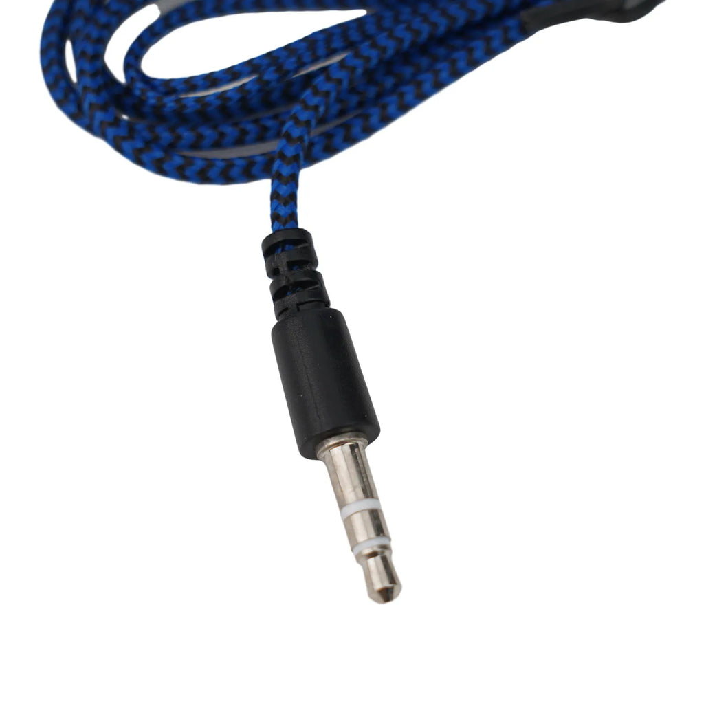 Experimente graves potentes con auriculares internos con cable, auriculares estéreo de 3,5 mm para dispositivos móviles, diseño con aislamiento de ruido
