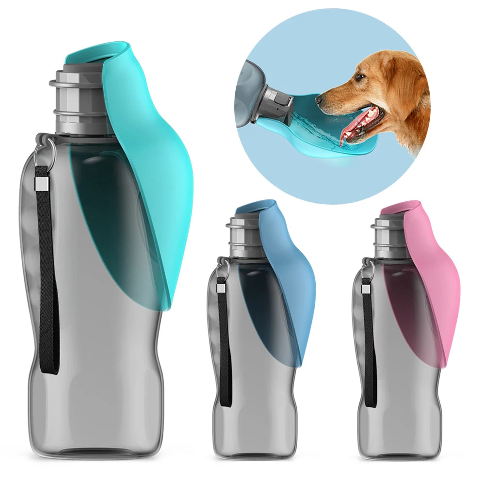Botella de agua para perros grandes, dispensador de agua portátil de viaje para perros pequeños, medianos y grandes, cuencos para beber para mascotas, suministros alimentadores de Labrador