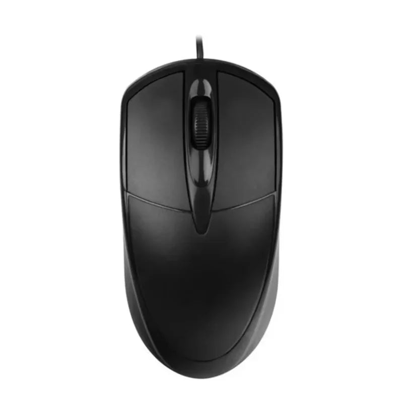 Ratón óptico USB con cable para ordenador portátil, ratón para el hogar y la Oficina, rodillo antideslizante 3D de 1200DPI, accesorios de ordenador para PC y escritorio