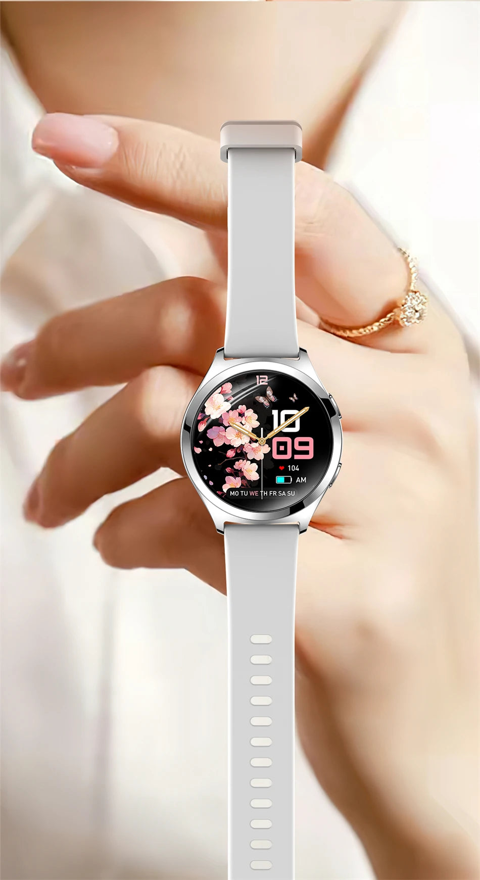 Reloj Inteligente LIGE AMOLED para Mujer Bluetooth