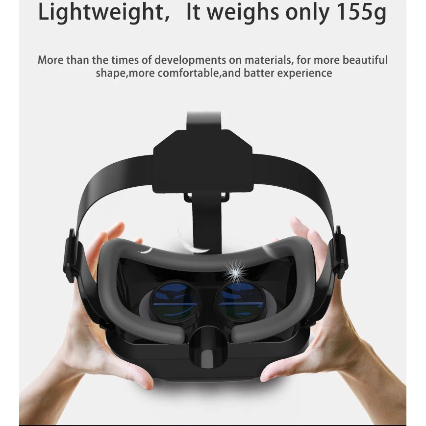 Gafas VR 3D de realidad Virtual, teléfonos inteligentes, teléfonos inteligentes móviles, auriculares de 7 pulgadas, casco, juego Wirth Real Viar, dispositivos de lentes