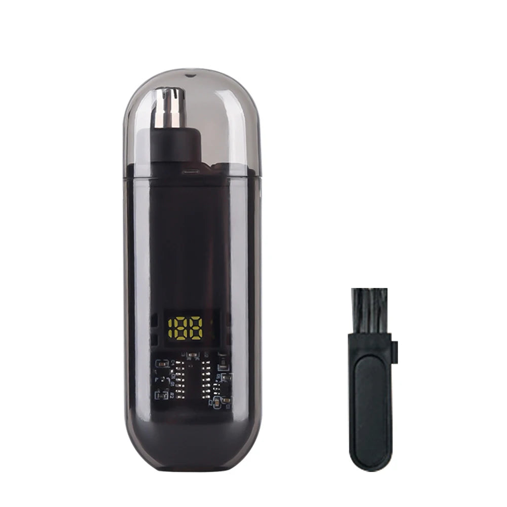 Recortadora de pelo para nariz, orejas y cejas recargable por USB, IPX7