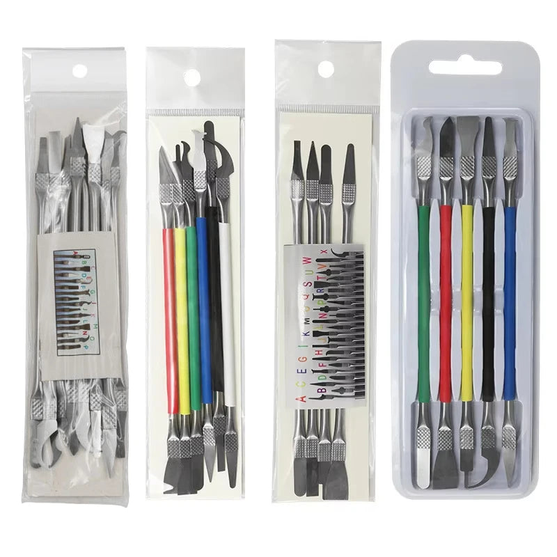 Reparación de chips IC, hoja fina, removedor de CPU NAND, cuchillo de mantenimiento BGA, elimina pegamento, desmontaje, Kit de herramientas de cuchillo para teléfono, tableta y PC