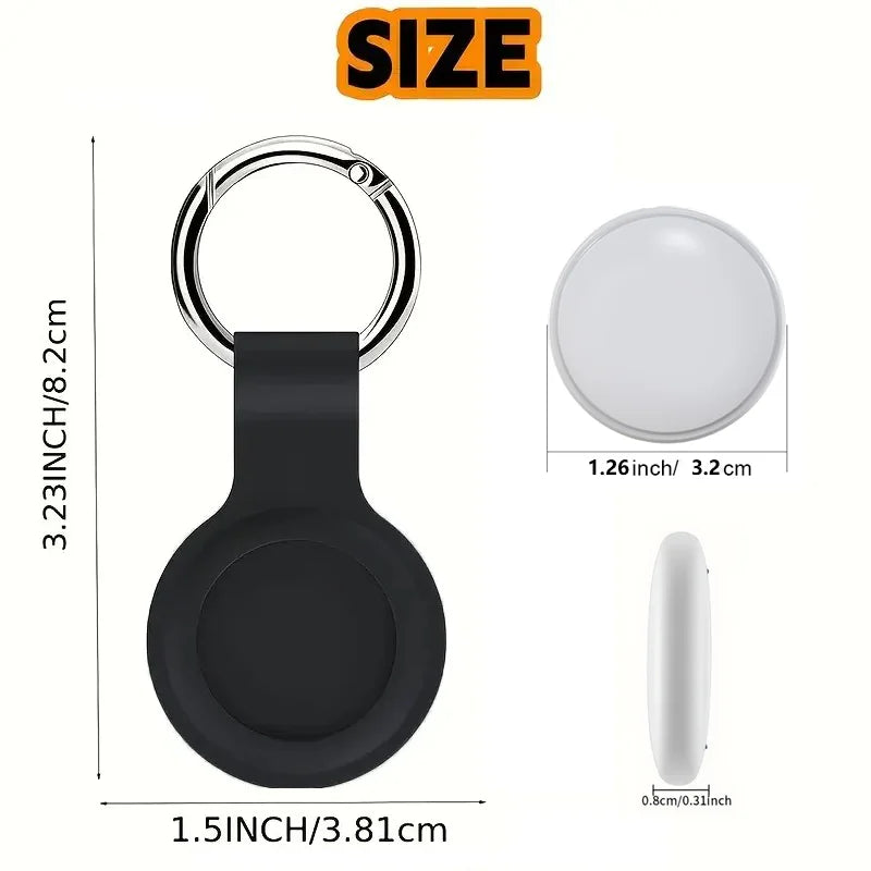 Paquete de 4 rastreadores de seguridad antipérdida, Find My Keys, rastreador GPS inteligente, auriculares, equipaje, mascotas avanzadas, rastreador IOS MFi