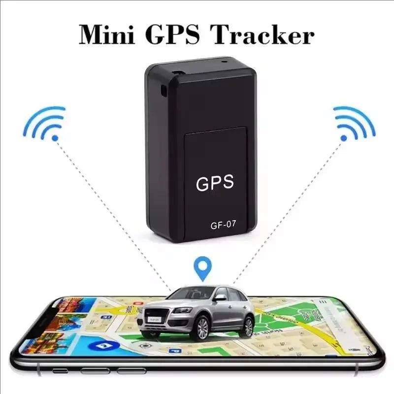 Localizador GPS para Motocicleta y Automóvil GF07, Mini Rastreador Magnético para Vehículos, Mascotas, Niños y Ancianos, con Aplicación de Posicionamiento GPS ﻿