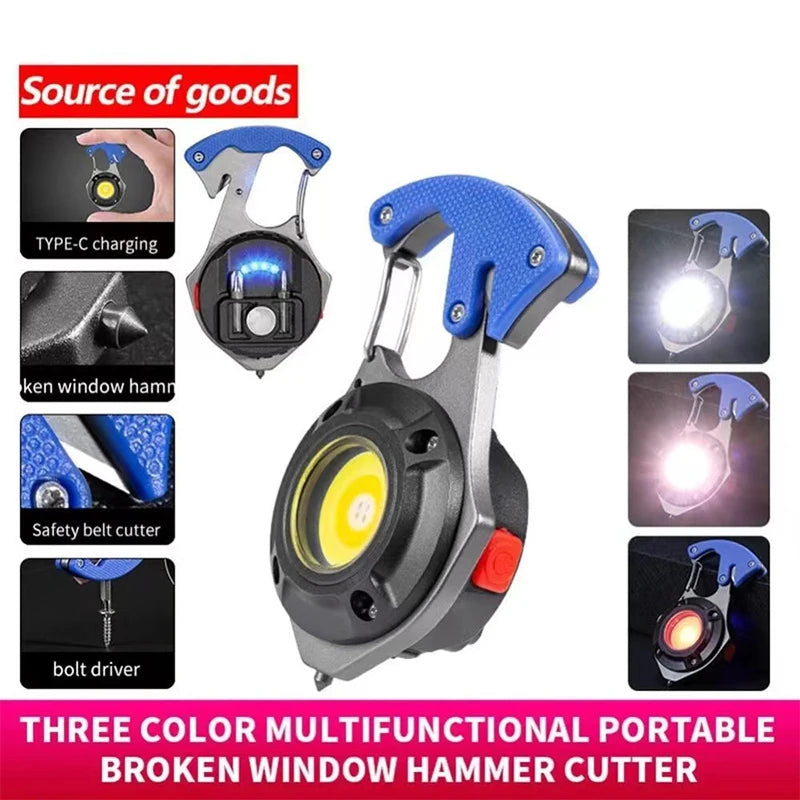 Micro Linterna LED Multiherramienta de Llavero