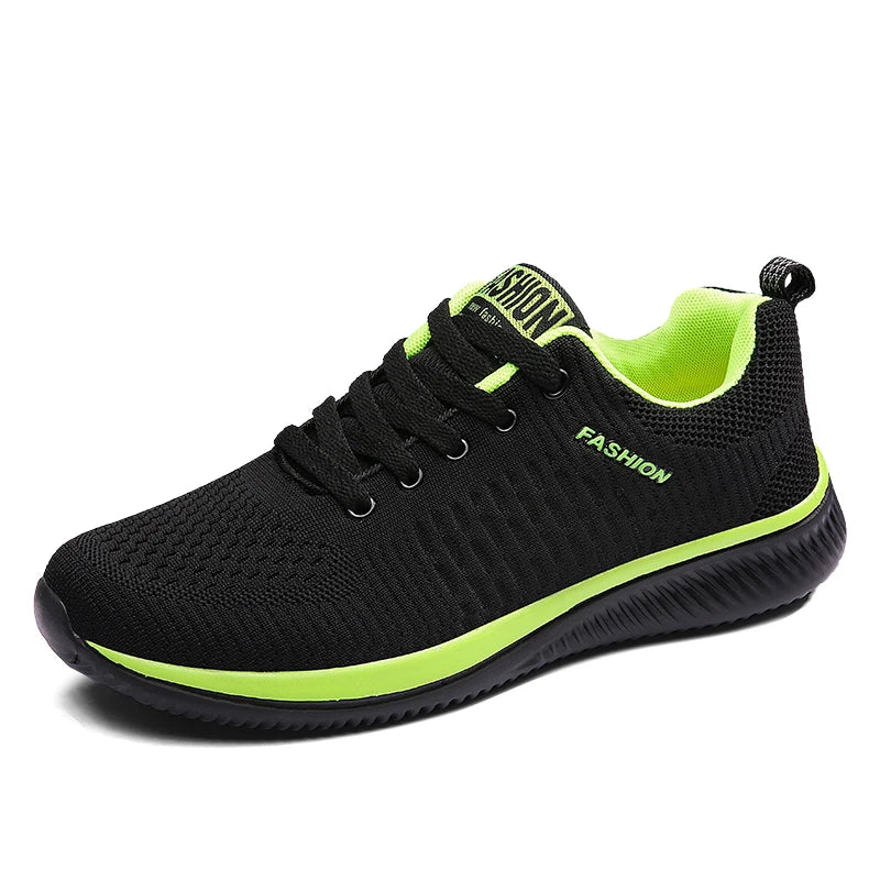 Zapatillas Running Hombre Malla Transpirable Ligera
