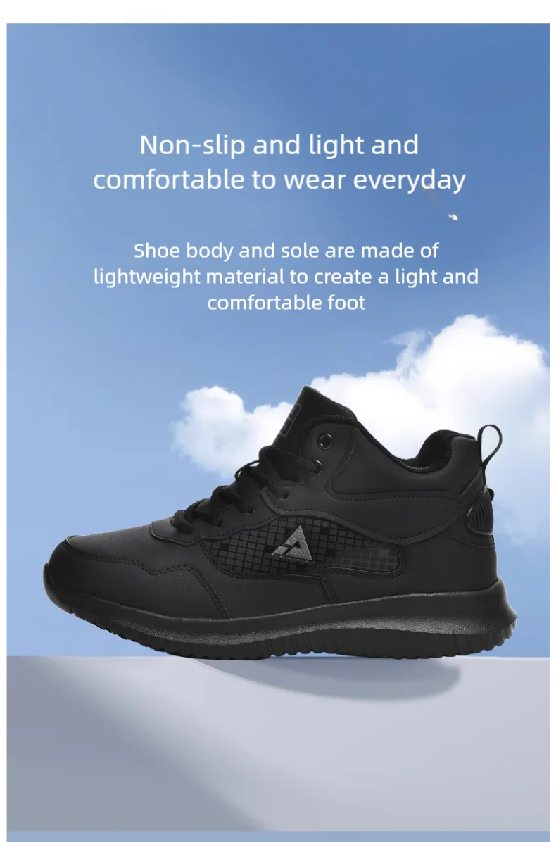 Zapatos de Chef para las cuatro estaciones, suela suave, antideslizantes, impermeables, a prueba de aceite, zapatos de trabajo de cocina, zapatillas ligeras informales de moda de talla grande para hombre