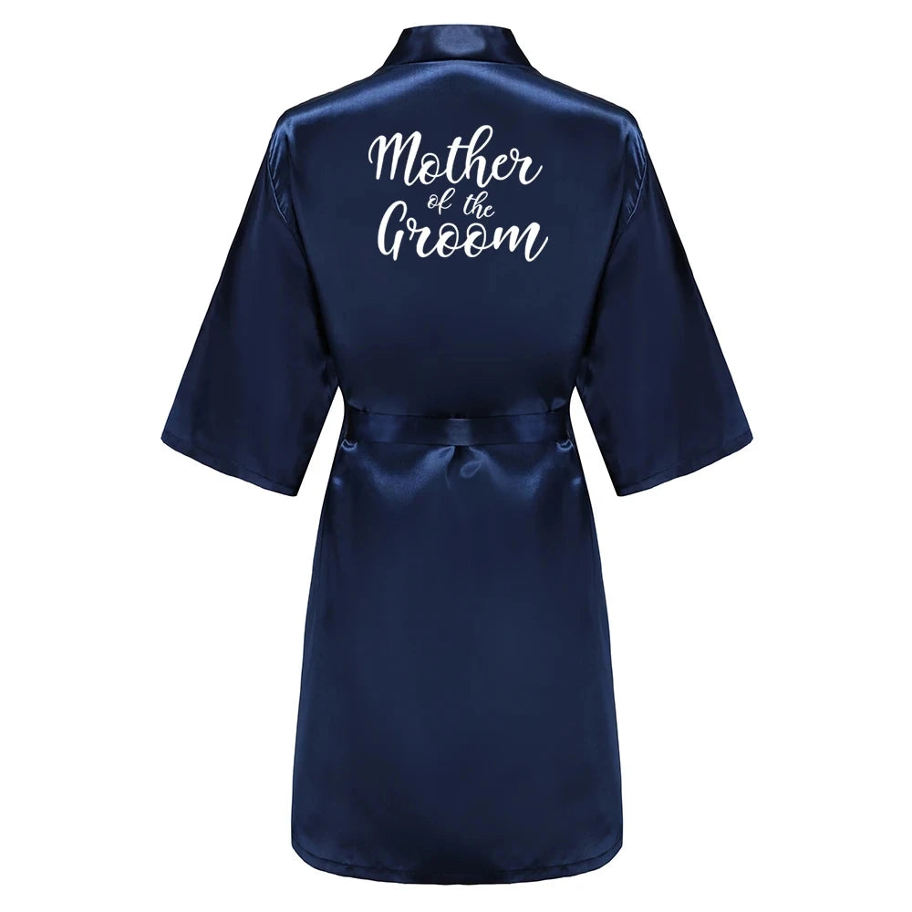 Bata de Satén para Mujer – Ropa de Dormir Talle Grande