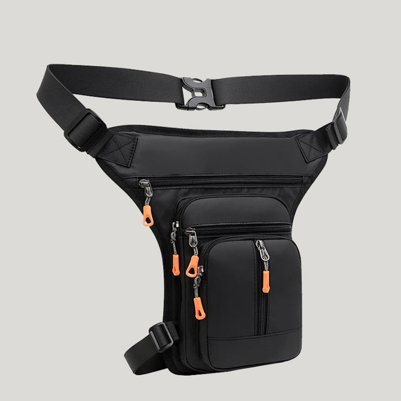 Bolso Bandolera para Pierna, Apto para Hombres y Mujeres, Bolso Táctico para Motociclistas, Bolso de Cintura