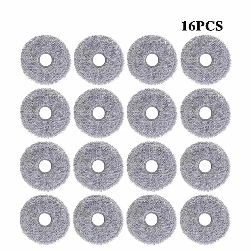 Piezas de Repuesto para Robot Aspirador S20, Cepillo, Filtro Hepa, Paño de Mopa