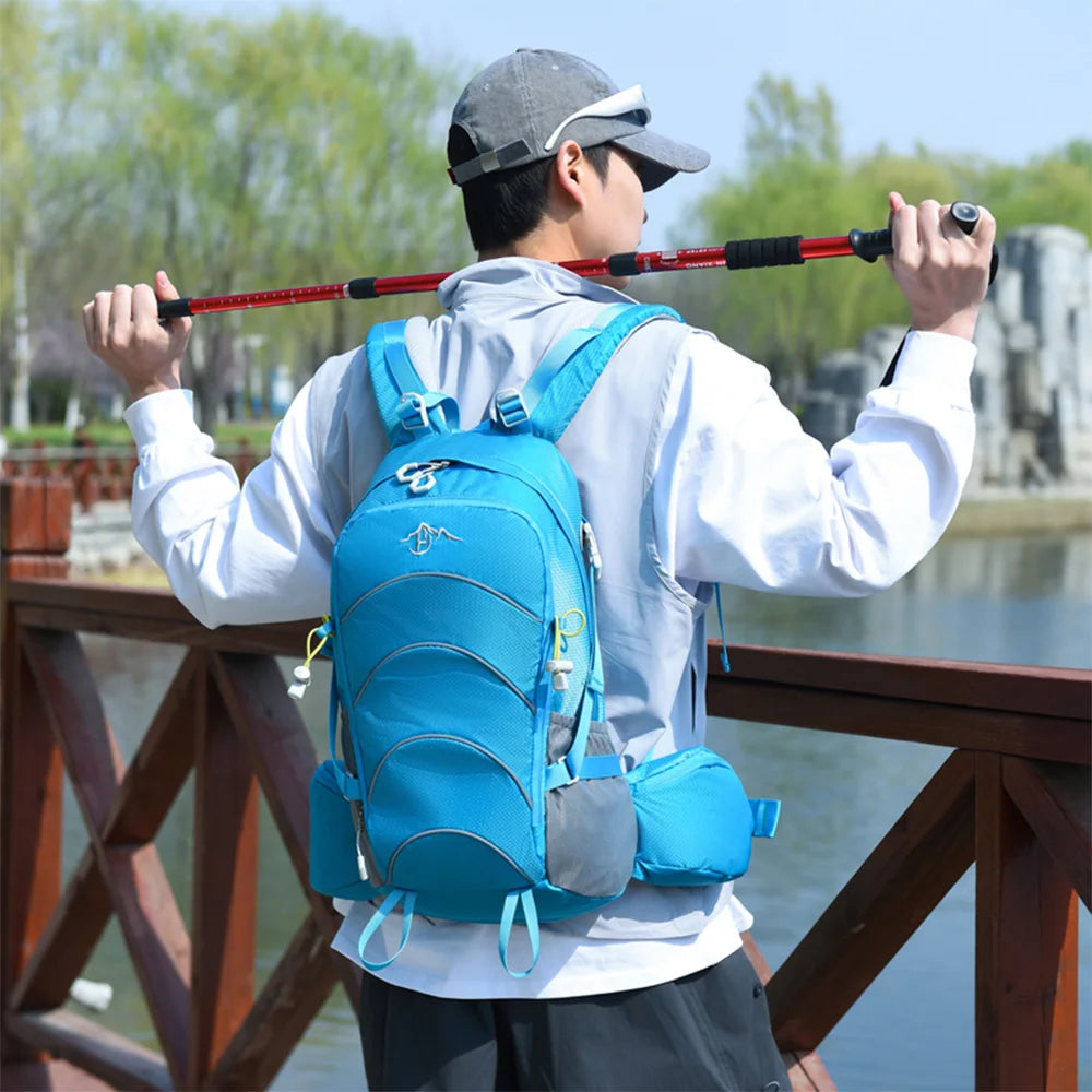 Mochila Multifuncional para Senderismo al Aire Libre, Ligera y Transpirable, Apta para Montañismo, Camping y Uso Diario