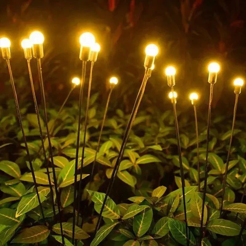 Luces LED Solares de Luciérnaga para Jardín