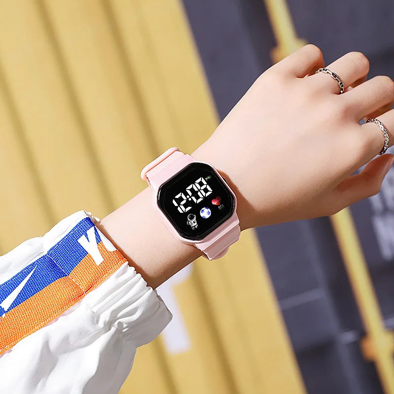 Reloj LED Spaceman Digital para Niños y Niñas