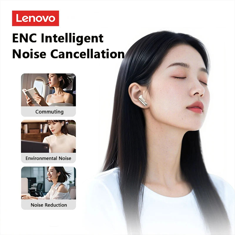 Auriculares Lenovo LE208 TWS Bluetooth 6.0 con ENC Inalámbricos