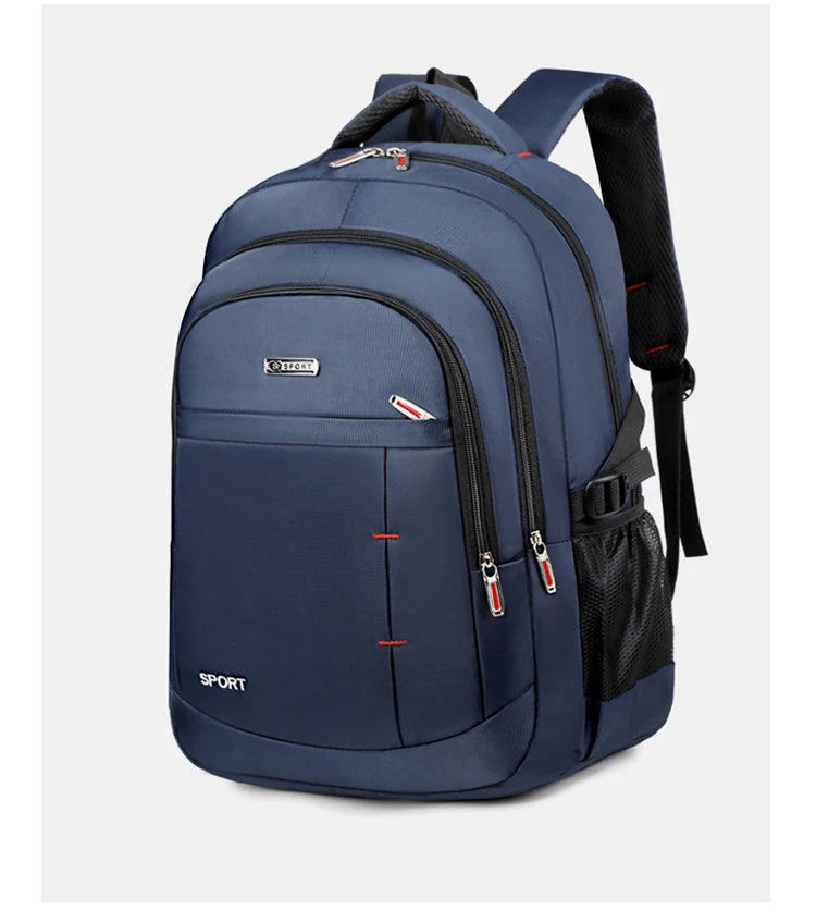 Mochila para portátil de gran capacidad: mochila unisex duradera, impermeable y elegante con prácticos bolsillos: ideal para la escuela y la viaje