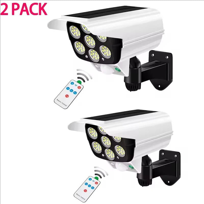 Luz Solar con Sensor de Movimiento para Exterior 77LED 2000 Lúmenes