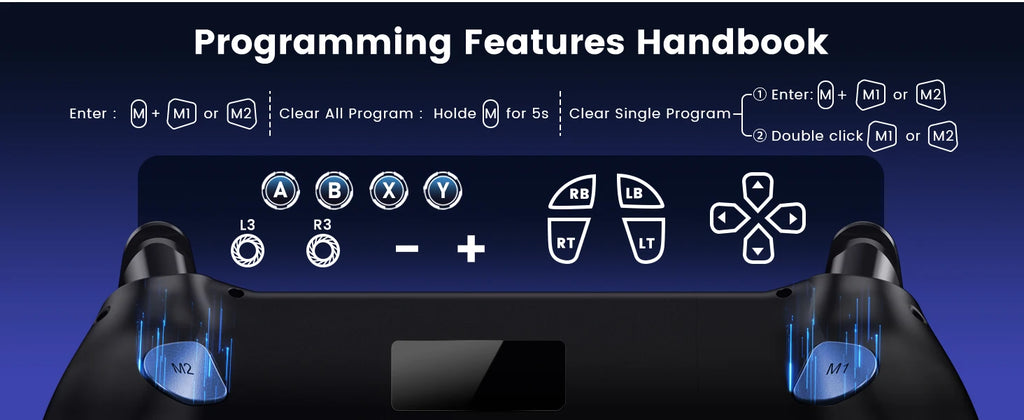 BEBONCOOL Bluetooth Gamepad controlador de juegos de efecto Hall para Nintendo Switch 2/Switch/Switch OLED/teléfono Android/iPhone