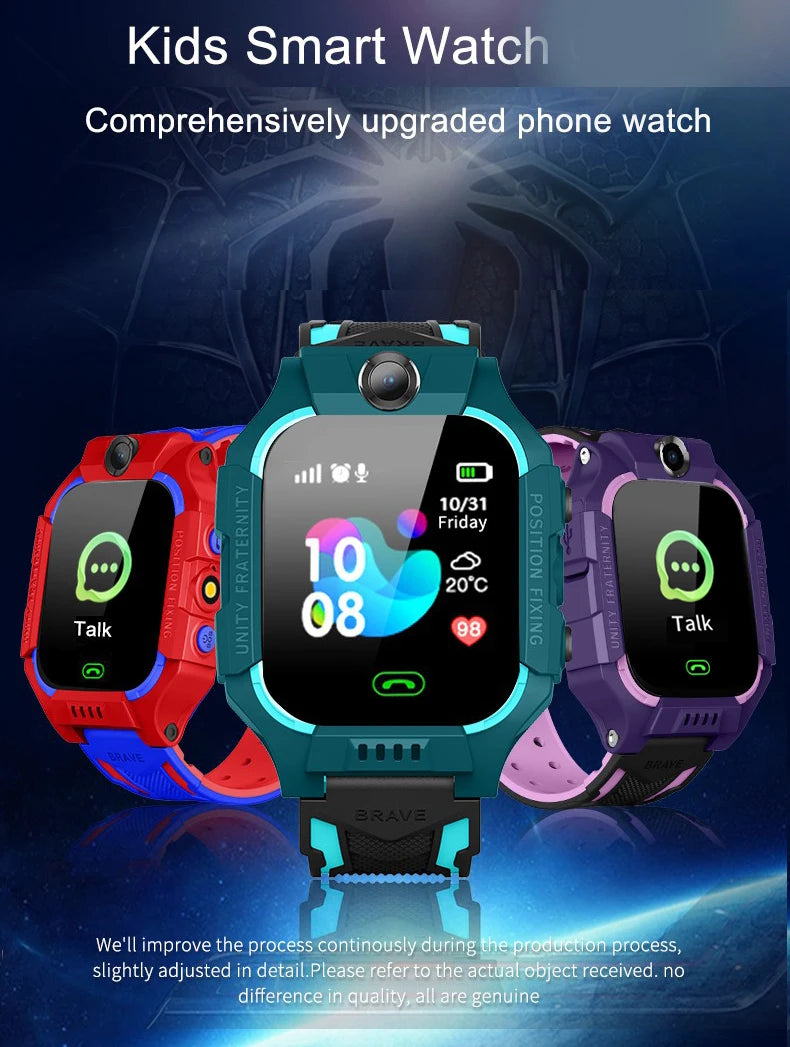Reloj inteligente para niños, tarjeta Sim 4g, rastreador SOS, llamada, teléfono, cámara, Chat de voz, foto, reloj inteligente para niños, cámara, regalos de cumpleaños para niños y niñas