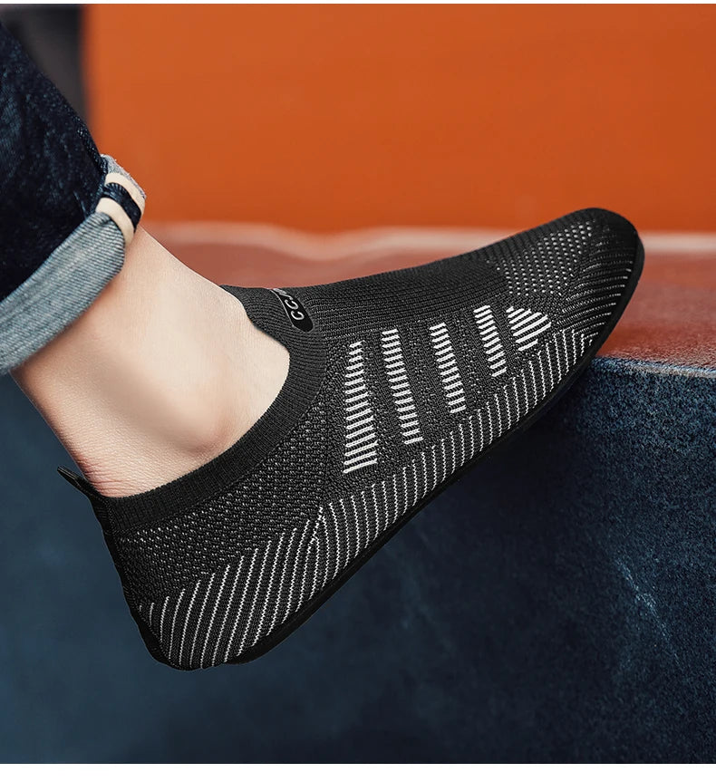 YRZL, mocasines de malla para hombre, mocasines para conducir, zapatos planos con parte inferior fina para caminar, mocasines informales antideslizantes transpirables, zapatos de verano para hombre