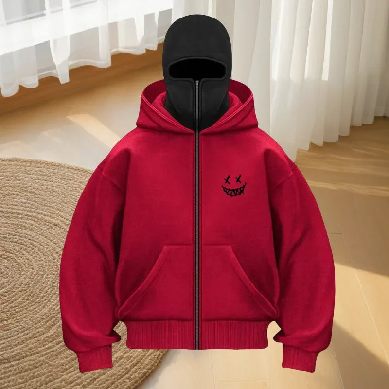 Buzo con Capucha y Cremallera para Hombre – Estilo Urbano