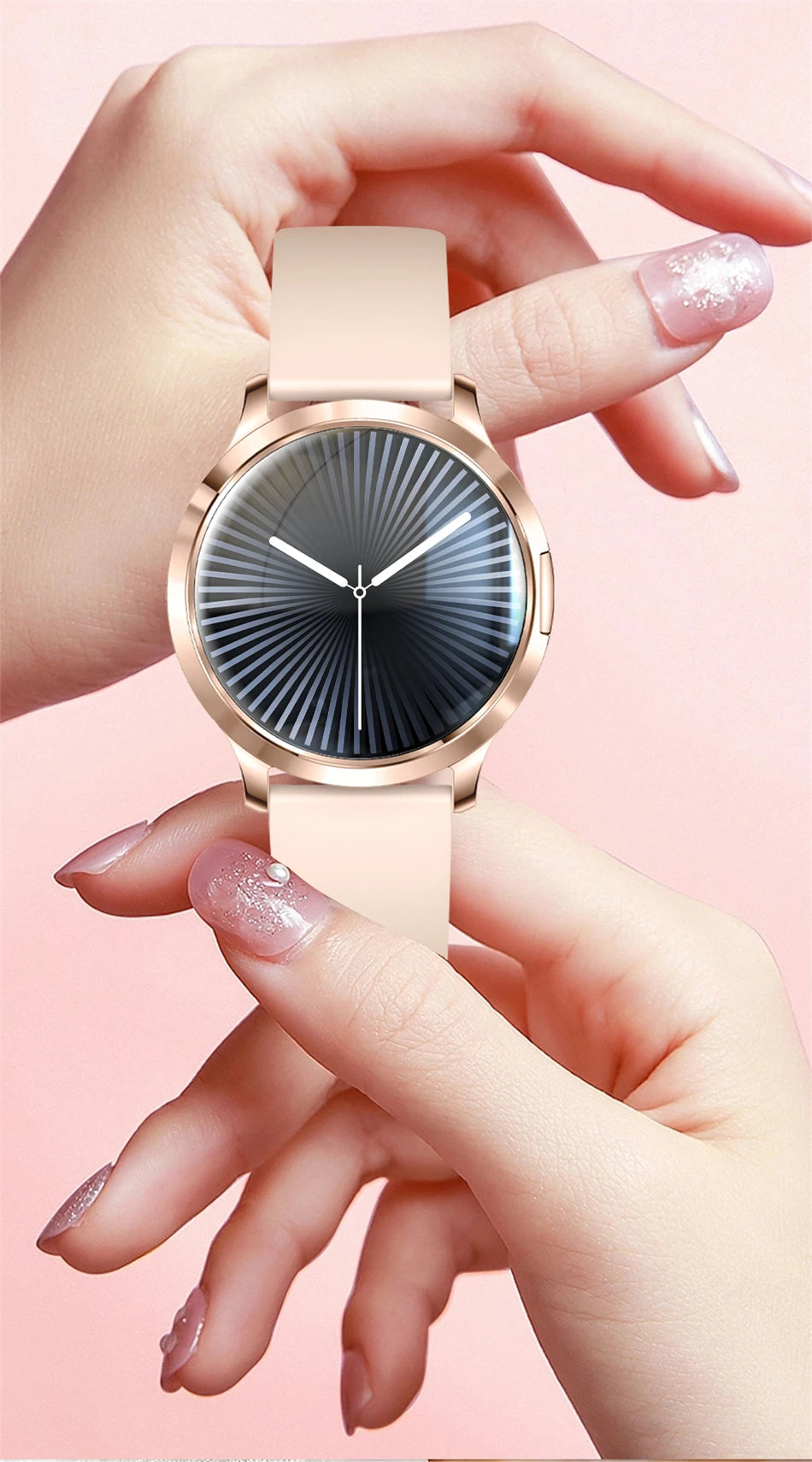 Reloj Inteligente LIGE AMOLED Curva 3D para Mujer