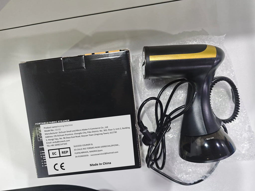 Plancha de Vapor Portátil Colgante 1500W