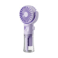 Mini Ventilador Portátil con Pulverizador de Agua
