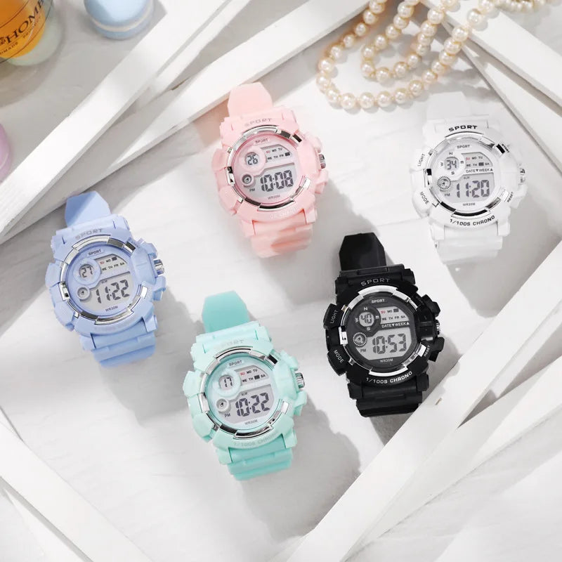 YIKAZE Reloj Despertador Luminoso para Niños