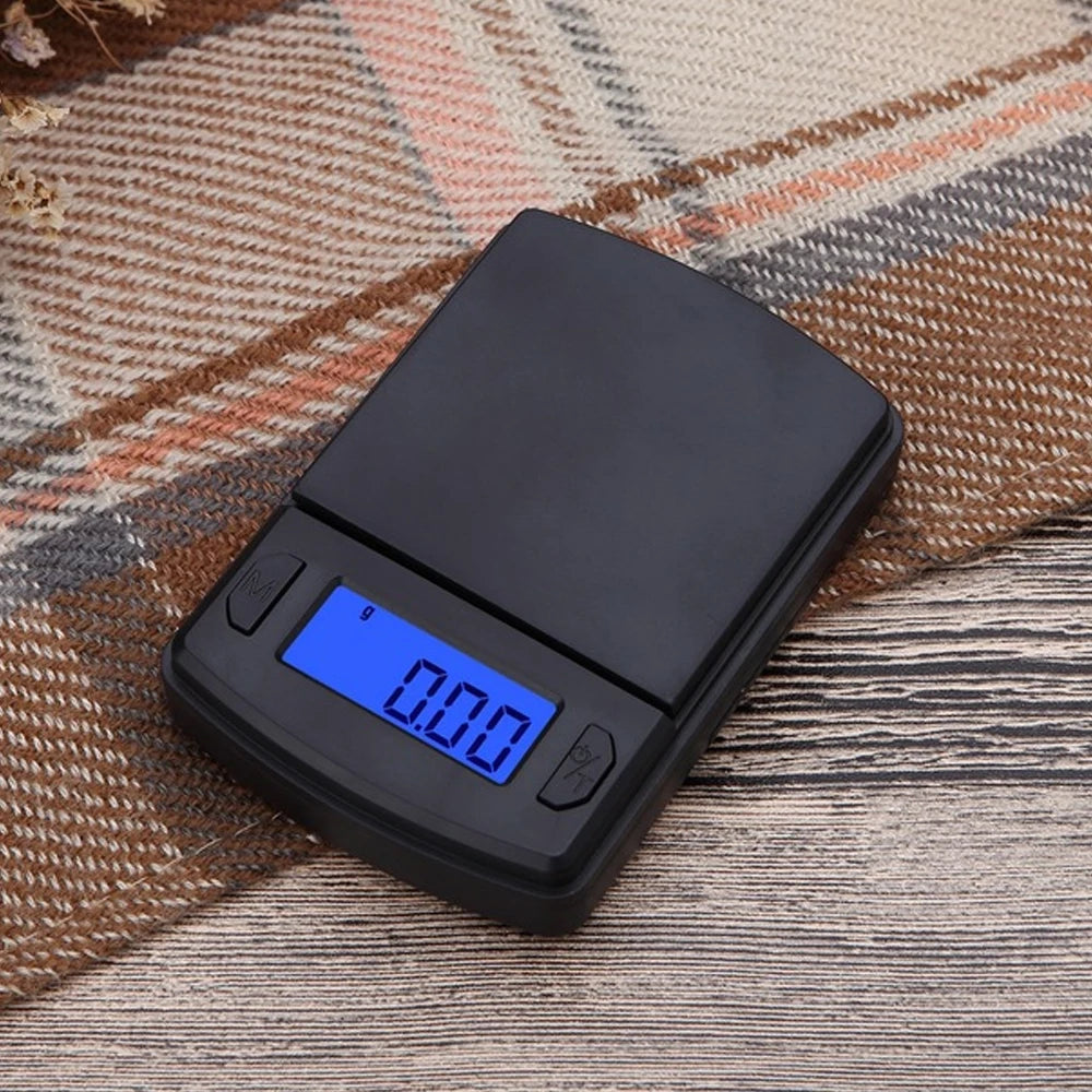 Báscula Digital de Precisión 500g LCD Portátil