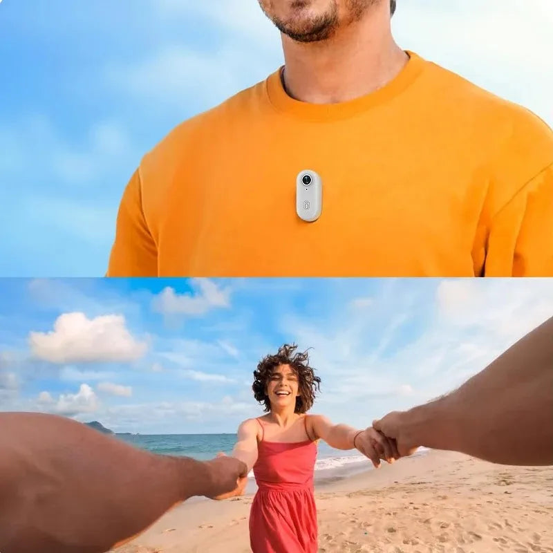 Cámara de acción mini 1080P/4K con WiFi y resistencia al agua hasta 30 metros