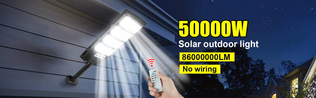 Reflector Solar LED con Sensor de Movimiento para Jardín, Impermeable IP65