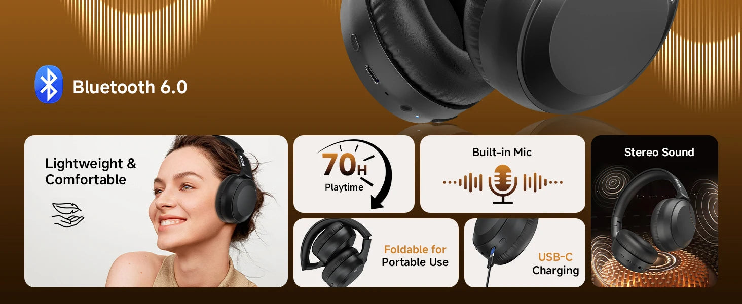 Acer OHR205 Auriculares Bluetooth Multipunto 6.0