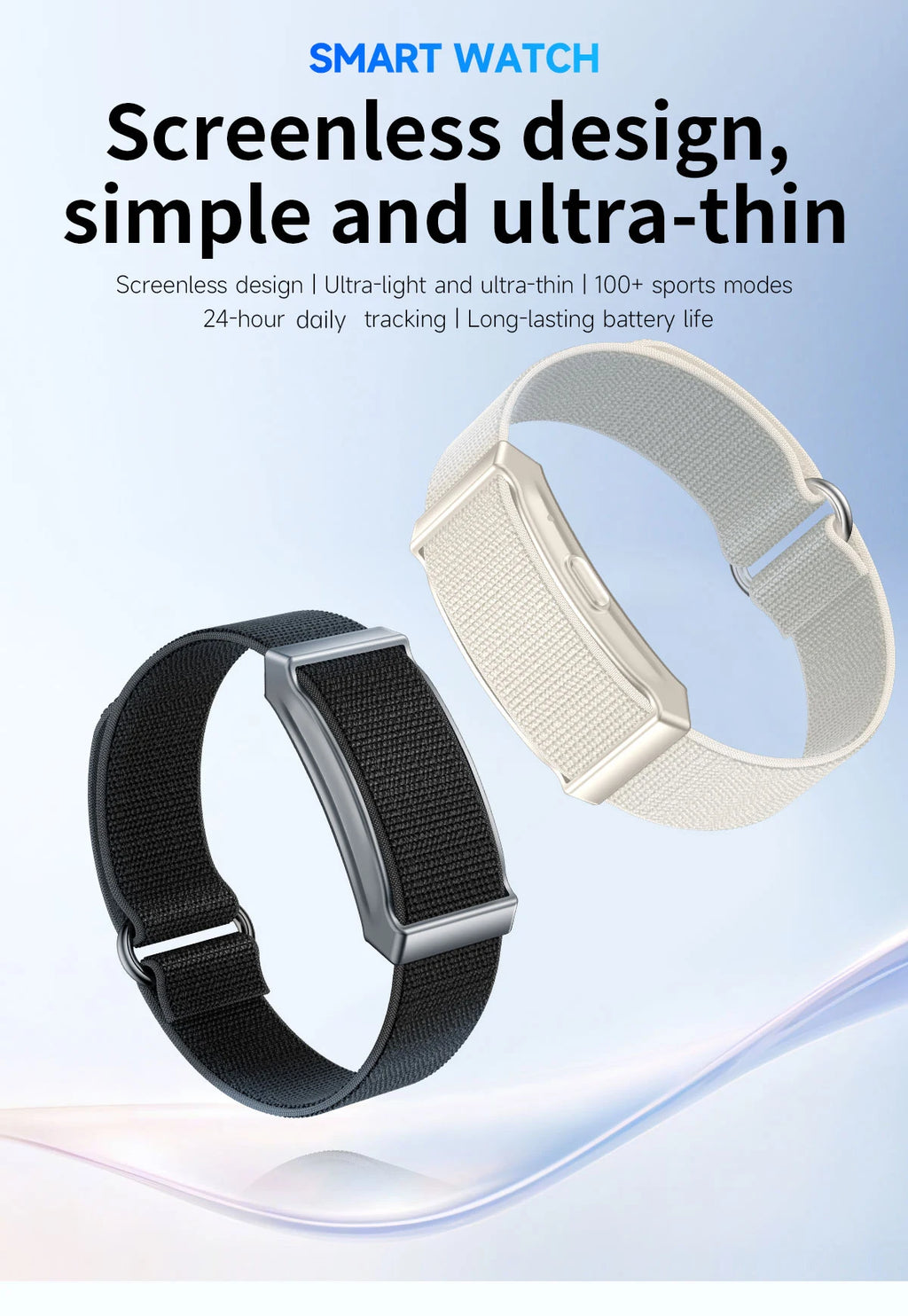 LIGE Reloj Inteligente sin Pantalla IP68