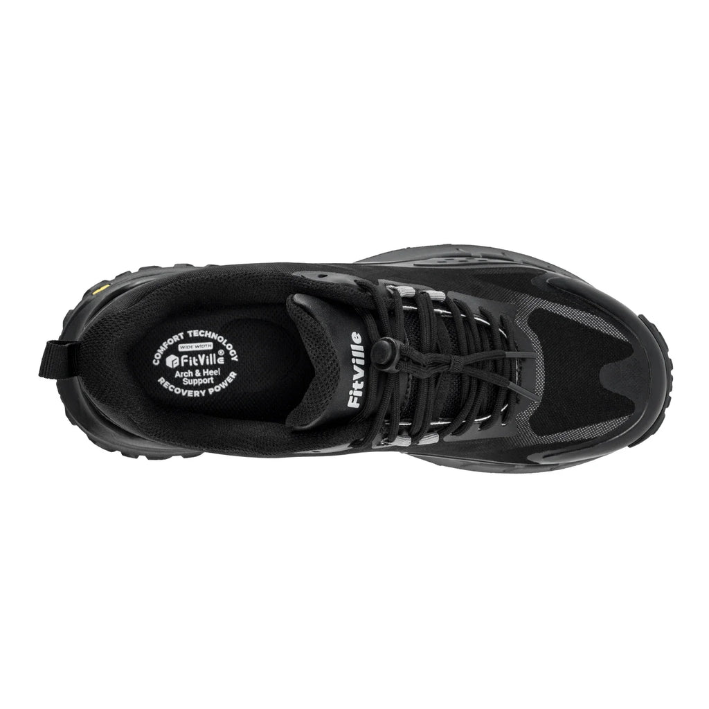 FitVille Zapatillas Anchas para Hombre | Senderismo y Uso Diario