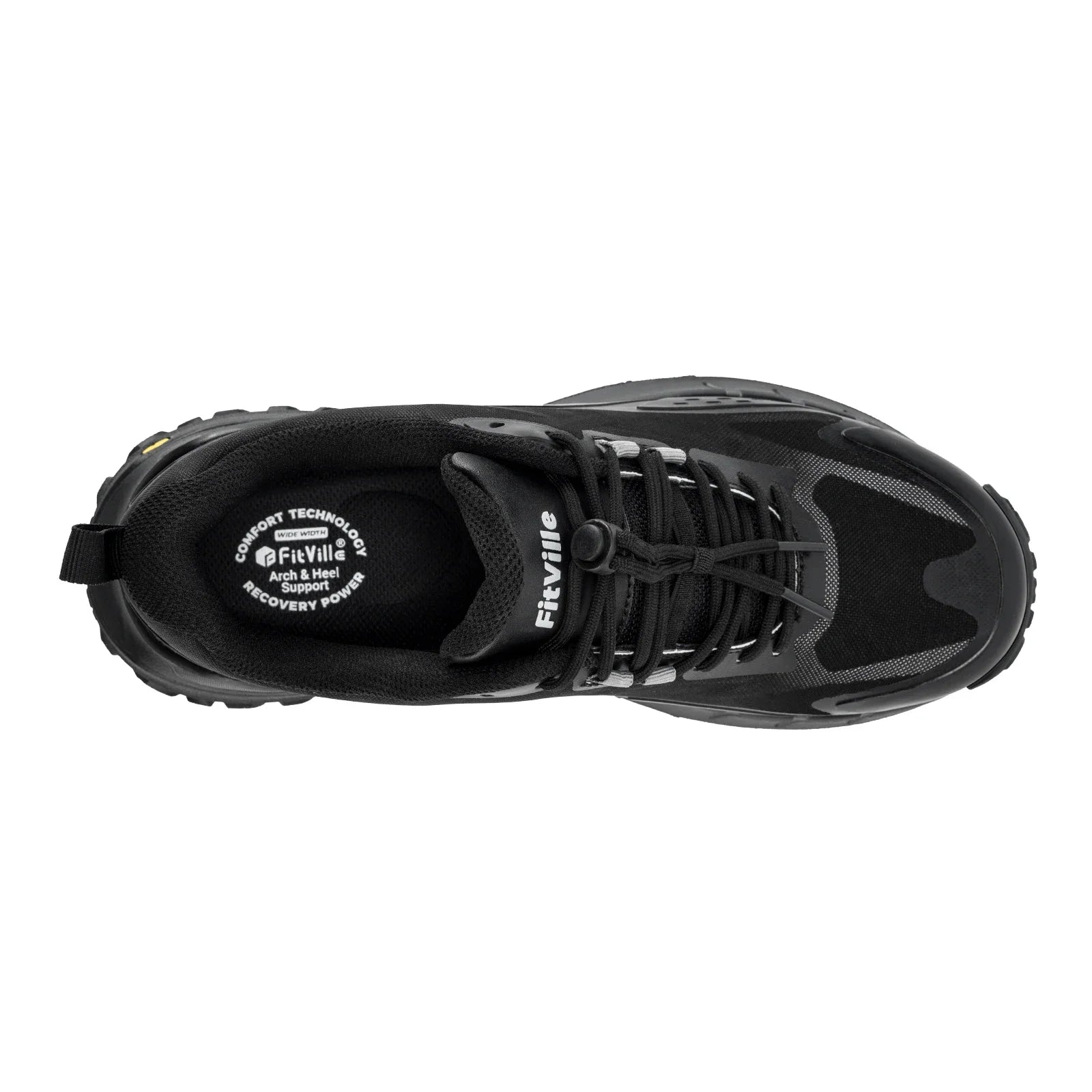 FitVille Zapatillas Anchas para Hombre | Senderismo y Uso Diario