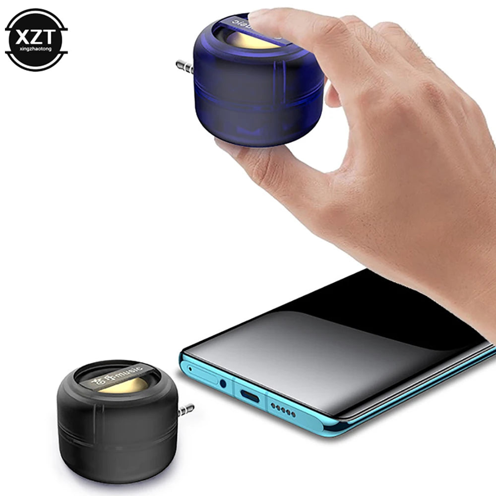 Mini Parlante Portátil con Entrada 3.5mm y Carga USB
