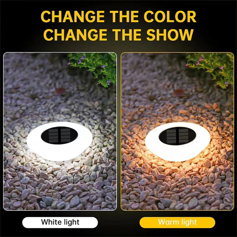 Luz Solar para Jardín, Paquete de 1/2/3/4 Unidades, Impermeable para Exteriores, Lámpara para Caminos, Iluminación de Paisaje para Patio, Entrada y Pasillos