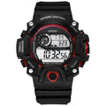Reloj Digital LED YIKAZE para hombre, relojes deportivos para hombre, reloj electrónico para Fitness, relojes deportivos militares multifunción, reloj, regalos para niños