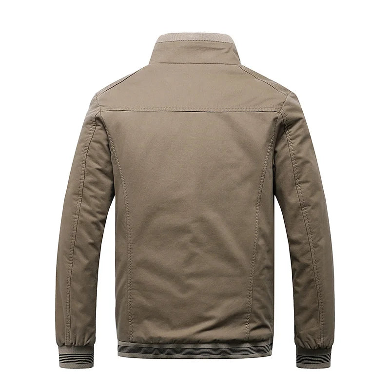 Chaqueta de Hombre 100% Algodón Casual Vintage - Talle M al 5XL