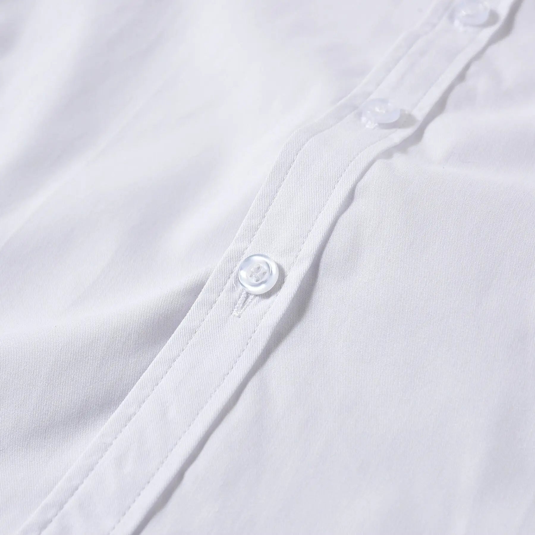 Camisas blancas de manga larga para niños, uniformes escolares